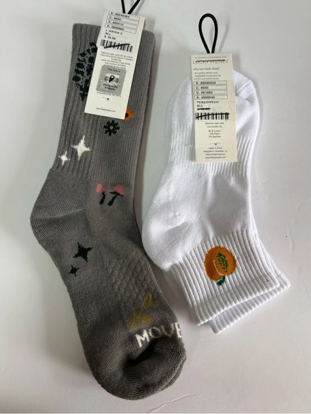 Set of 2 NWT Free People FP Movement  Socks